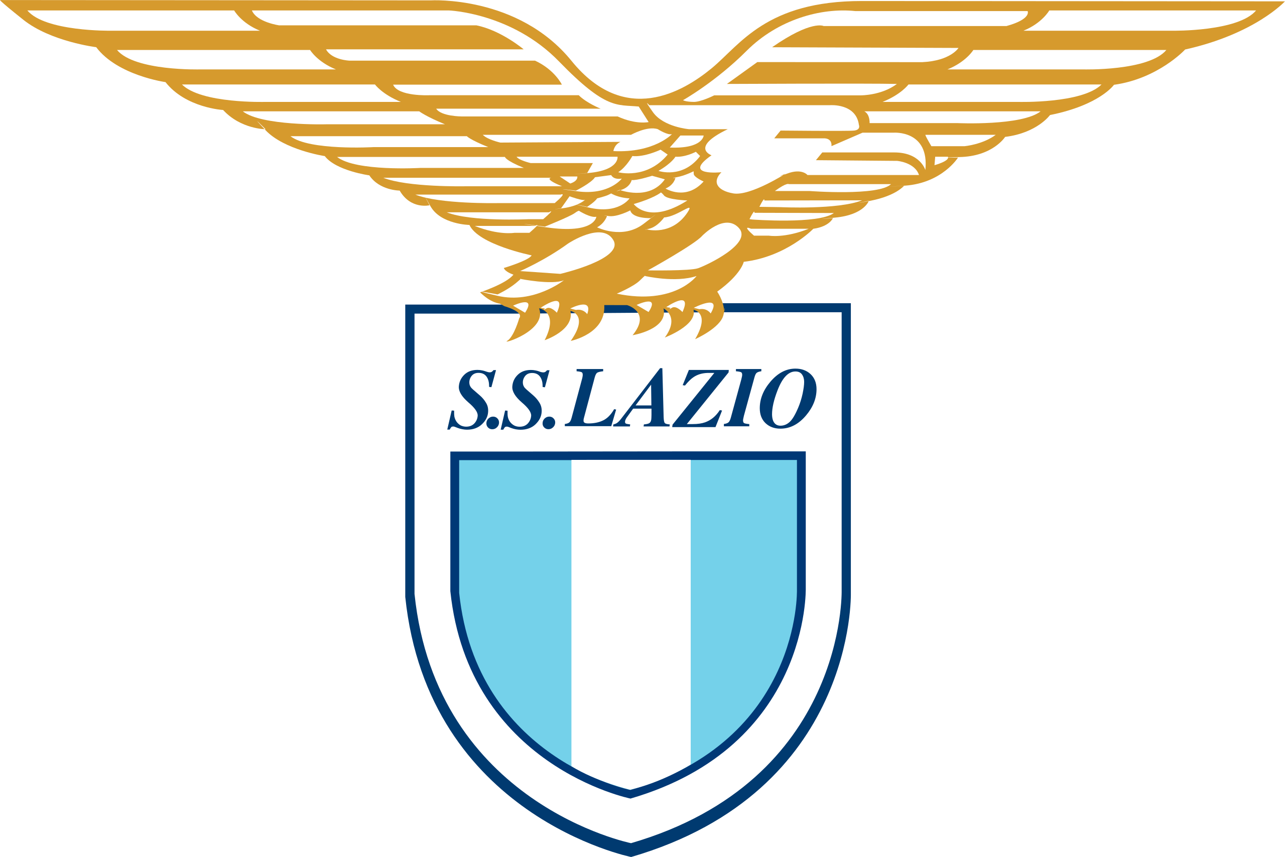 SS Lazios officiella emblem.